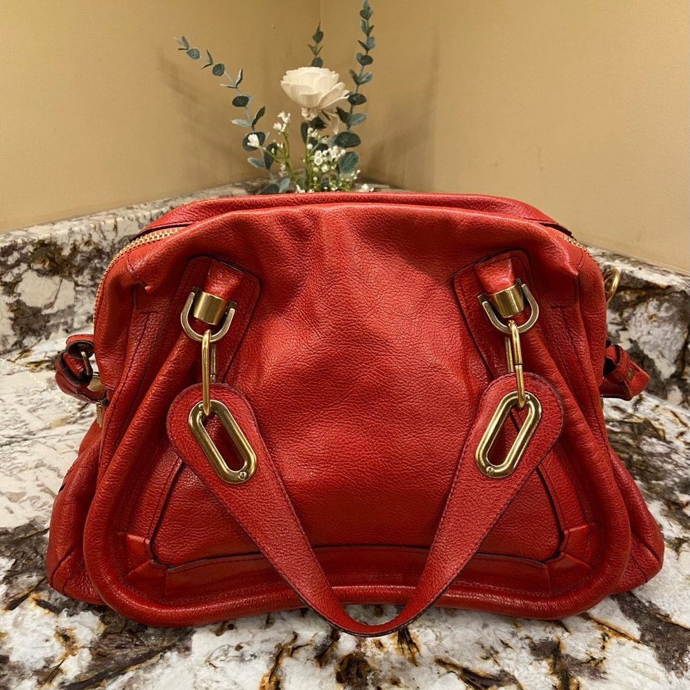 Authentic Chloe Paraty Medium Bag. 15”L x 6”W x 9”H. Excellent condition.